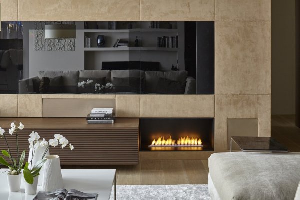 modern lakás természettel harmonizáló anyagok